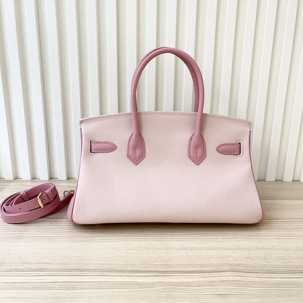 Hermès Birkin series dreamy pink leather platinum bag Hermès Birkin series dreamy pink leather platinum bag