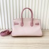 Hermès Birkin series dreamy pink leather platinum bag Hermès Birkin series dreamy pink leather platinum bag