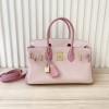 Hermès Birkin series dreamy pink leather platinum bag Hermès Birkin series dreamy pink leather platinum bag