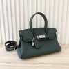 Hermès Birkin Heavy Dark Green Leather Hermès Birkin Heavy Dark Green Leather