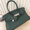 Hermès Birkin Heavy Dark Green Leather Hermès Birkin Heavy Dark Green Leather