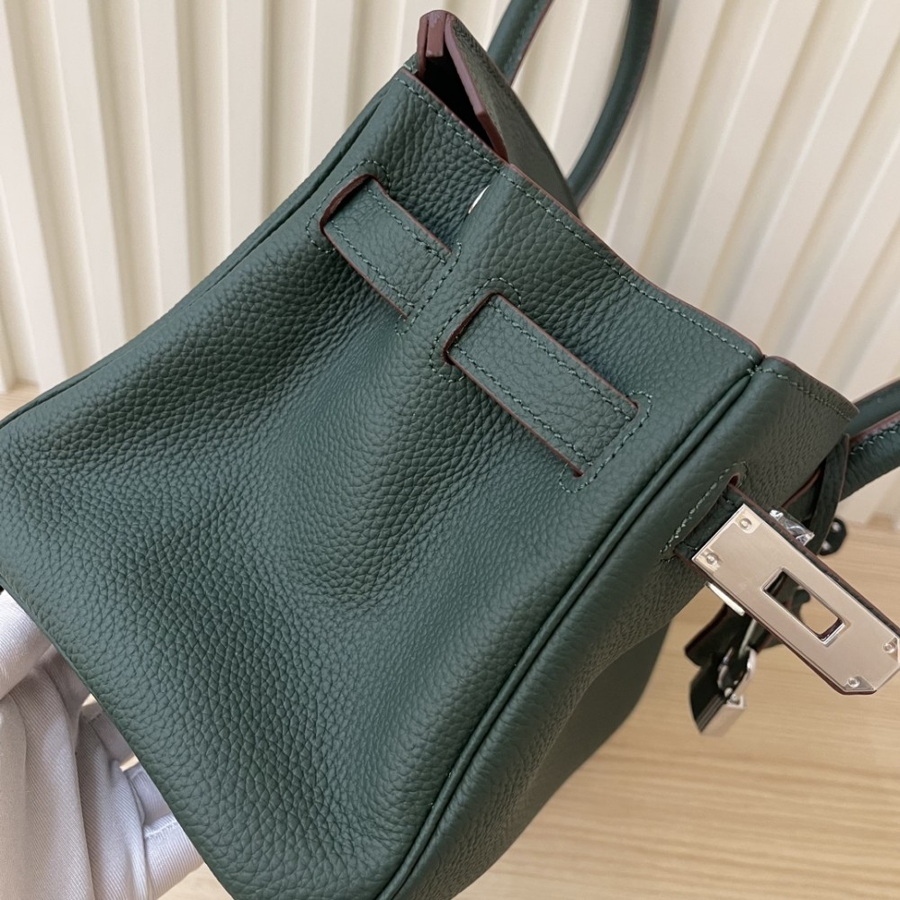 Hermès Birkin Heavy Dark Green Leather Hermès Birkin Heavy Dark Green Leather
