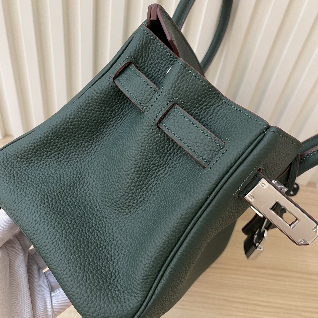 Hermès Birkin Heavy Dark Green Leather Hermès Birkin Heavy Dark Green Leather