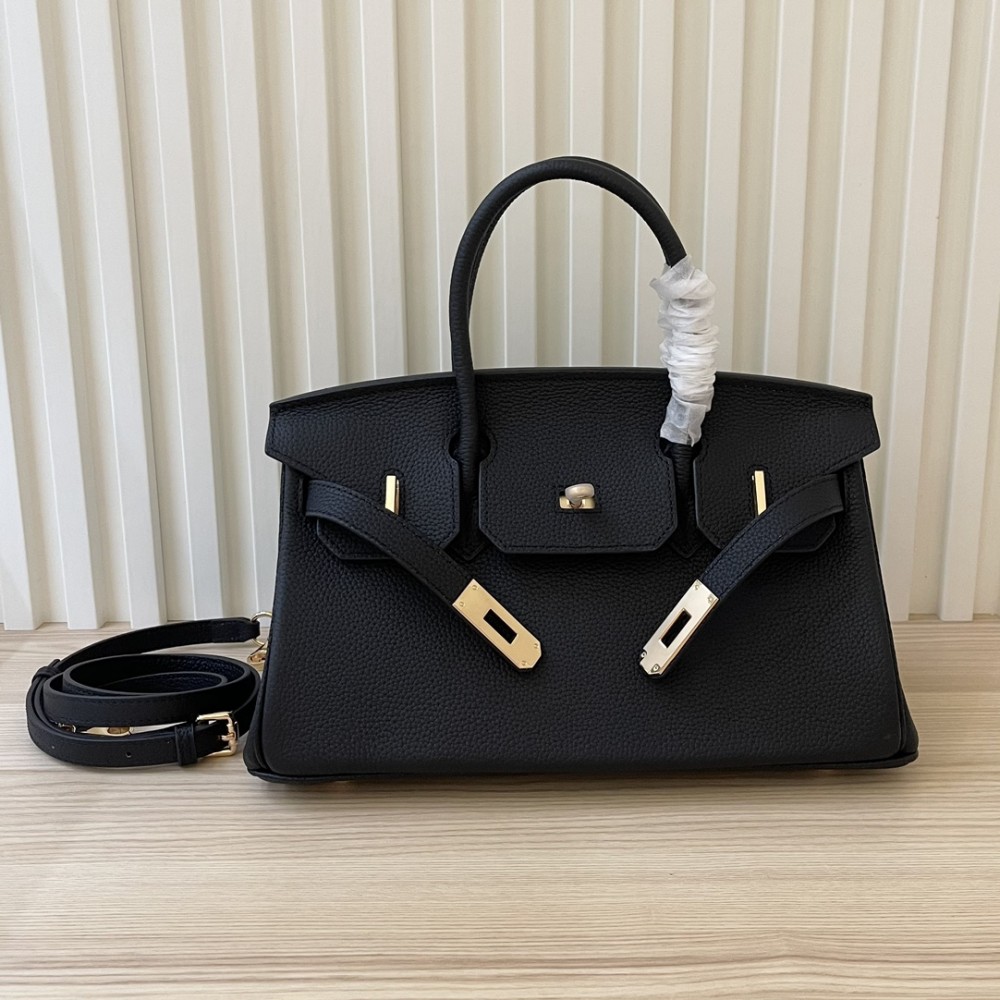 Hermès Birkin Jet Black Leather Hermès Birkin Jet Black Leather