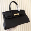 Hermès Birkin Jet Black Leather Hermès Birkin Jet Black Leather