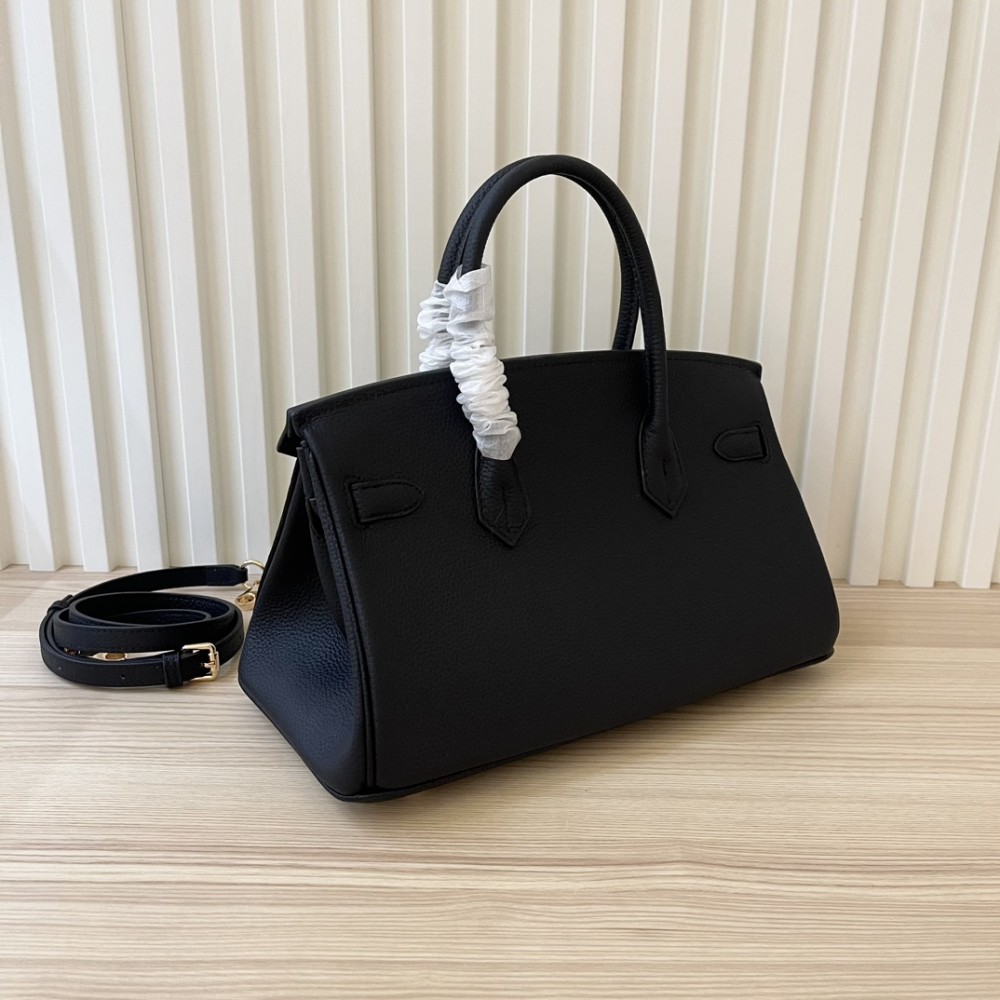 Hermès Birkin Jet Black Leather Hermès Birkin Jet Black Leather