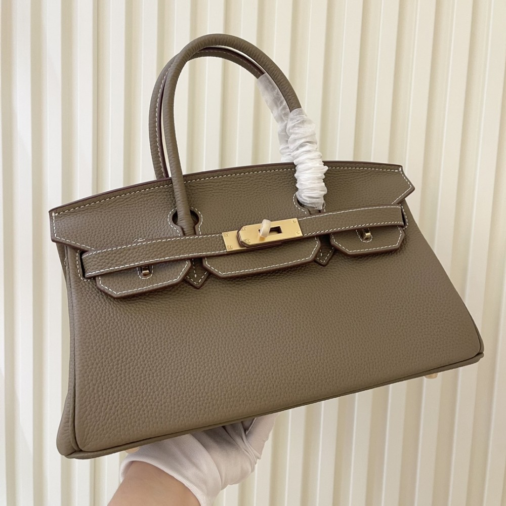 Hermès Birkin Taupe Leather Hermès Birkin Taupe Leather