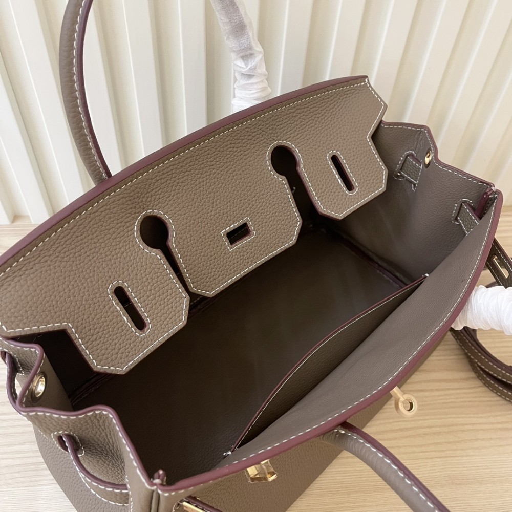 Hermès Birkin Taupe Leather Hermès Birkin Taupe Leather