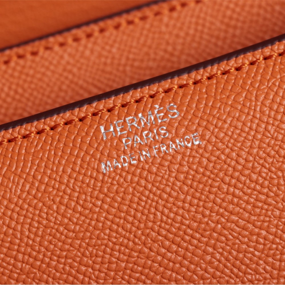 Hermès Constance 19 series exquisite hardware classic brown leather bag Hermès Constance 19 series exquisite hardware classic brown leather bag