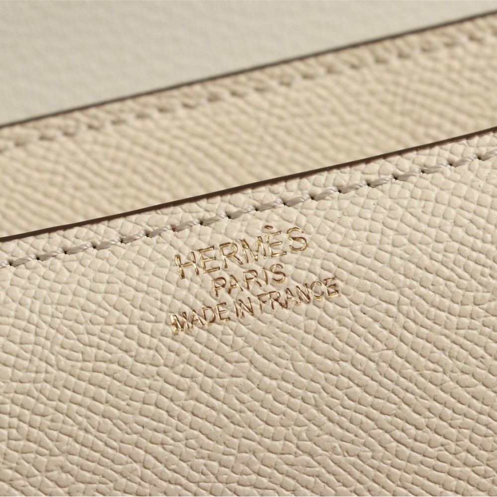 Hermès Constance 19 series exquisite hardware pure white leather bag Hermès Constance 19 series exquisite hardware pure white leather bag