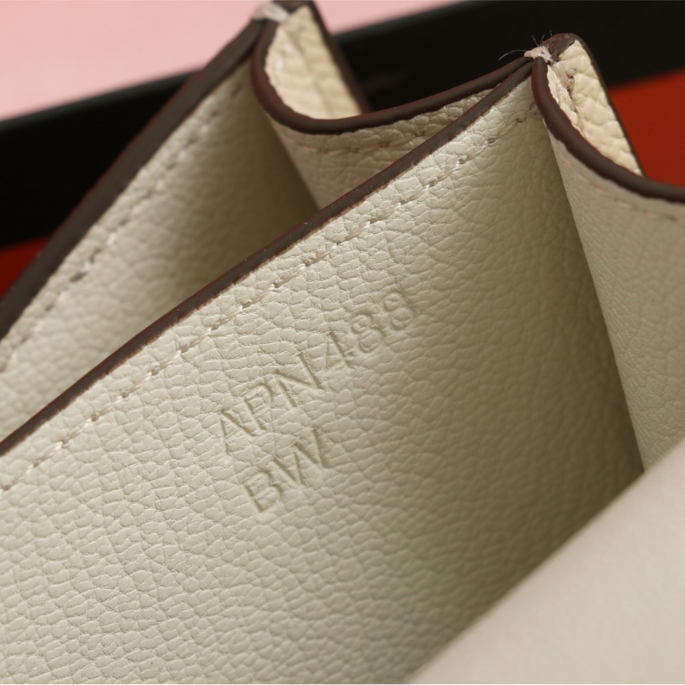Hermès Constance 19 series exquisite hardware pure white leather bag Hermès Constance 19 series exquisite hardware pure white leather bag