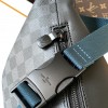 Louis Vuitton DISCOVERY black checkerboard shoulder strap waist bag Louis Vuitton DISCOVERY black checkerboard shoulder strap waist bag