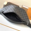Louis Vuitton DISCOVERY black checkerboard shoulder strap waist bag Louis Vuitton DISCOVERY black checkerboard shoulder strap waist bag