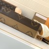 Louis Vuitton Lockit Small Textured Canvas Shoulder Bag Louis Vuitton Lockit Small Textured Canvas Shoulder Bag