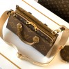 Louis Vuitton Lockit Small Textured Canvas Shoulder Bag Louis Vuitton Lockit Small Textured Canvas Shoulder Bag