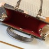 Louis Vuitton ONTHEGO EAST WEST Classic Medium Dark Canvas Textured Shoulder Strap Tote Louis Vuitton ONTHEGO EAST WEST Classic Medium Dark Canvas Textured Shoulder Strap Tote
