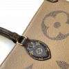 Louis Vuitton ONTHEGO EAST WEST Classic Large Dark Canvas Textured Shoulder Tote Louis Vuitton ONTHEGO EAST WEST Classic Large Dark Canvas Textured Shoulder Tote