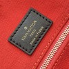 Louis Vuitton ONTHEGO EAST WEST Classic Large Dark Canvas Textured Shoulder Tote Louis Vuitton ONTHEGO EAST WEST Classic Large Dark Canvas Textured Shoulder Tote