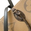 Louis Vuitton ONTHEGO EAST WEST Classic Large Dark Canvas Textured Shoulder Tote Louis Vuitton ONTHEGO EAST WEST Classic Large Dark Canvas Textured Shoulder Tote