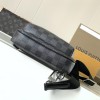 Louis Vuitton Check Collection Classic Black Chest Bag Louis Vuitton Check Collection Classic Black Chest Bag