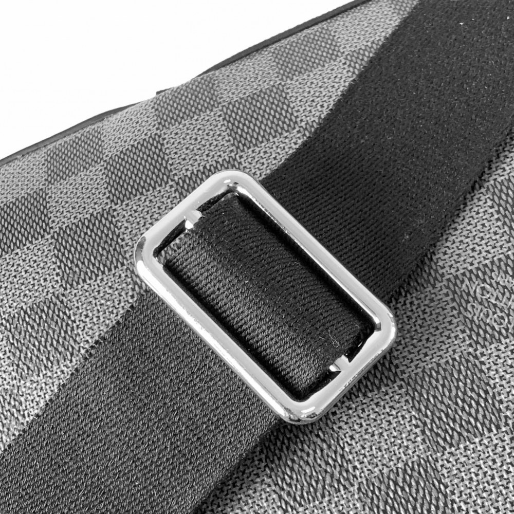 Louis Vuitton Check Collection Classic Black Chest Bag Louis Vuitton Check Collection Classic Black Chest Bag