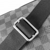 Louis Vuitton Check Collection Classic Black Chest Bag Louis Vuitton Check Collection Classic Black Chest Bag