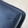 Louis Vuitton Canvas Textured Collection Classic Dark Blue Chest Bag Louis Vuitton Canvas Textured Collection Classic Dark Blue Chest Bag