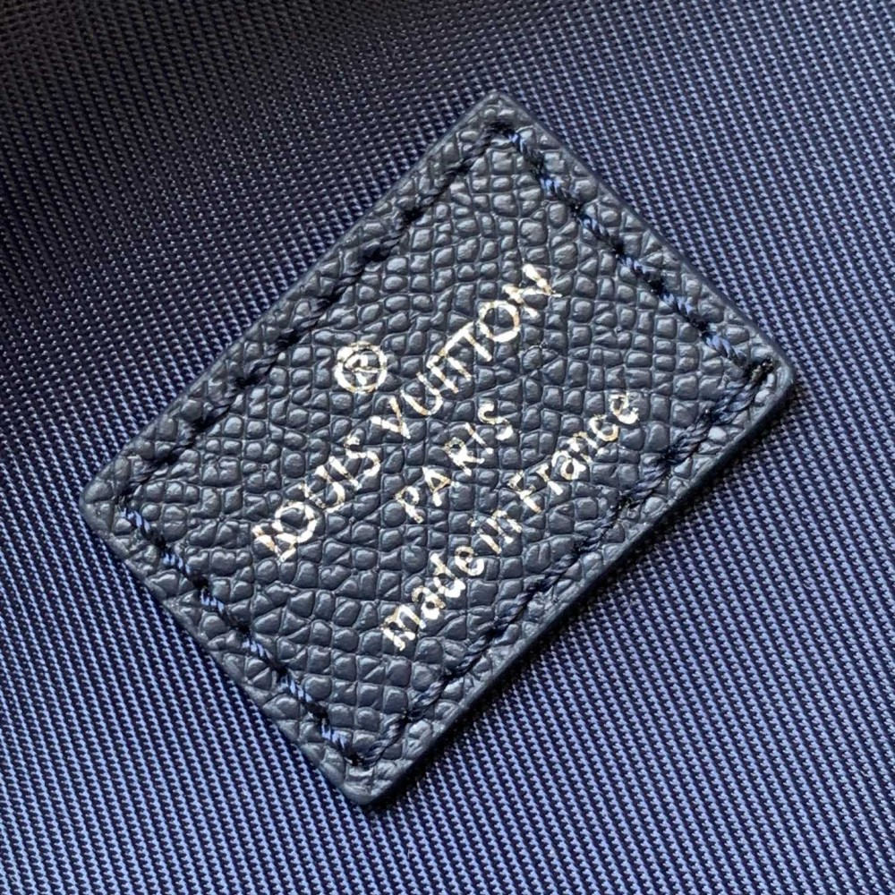 Louis Vuitton Canvas Textured Collection Classic Dark Blue Chest Bag Louis Vuitton Canvas Textured Collection Classic Dark Blue Chest Bag