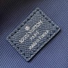 Louis Vuitton Canvas Textured Collection Classic Dark Blue Chest Bag Louis Vuitton Canvas Textured Collection Classic Dark Blue Chest Bag