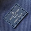 Louis Vuitton Checkerboard Texture Collection Classic Dark Blue Leather Chest Bag Louis Vuitton Checkerboard Texture Collection Classic Dark Blue Leather Chest Bag