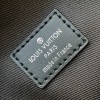 Louis Vuitton Chequer Textured Collection Classic Black Leather Chest Bag Louis Vuitton Chequer Textured Collection Classic Black Leather Chest Bag