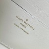 Louis Vuitton neverfull pure white leather exquisite hardware chain bag Louis Vuitton neverfull pure white leather exquisite hardware chain bag