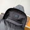 Louis Vuitton Canvas Textured Collection Classic Blue Grey Contrast Leather Chest Bag Louis Vuitton Canvas Textured Collection Classic Blue Grey Contrast Leather Chest Bag