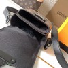 Louis Vuitton NIL series green embellished canvas textured messenger bag Louis Vuitton NIL series green embellished canvas textured messenger bag