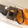 Louis Vuitton NIL Brown Dotted Canvas Messenger Bag Louis Vuitton NIL Brown Dotted Canvas Messenger Bag