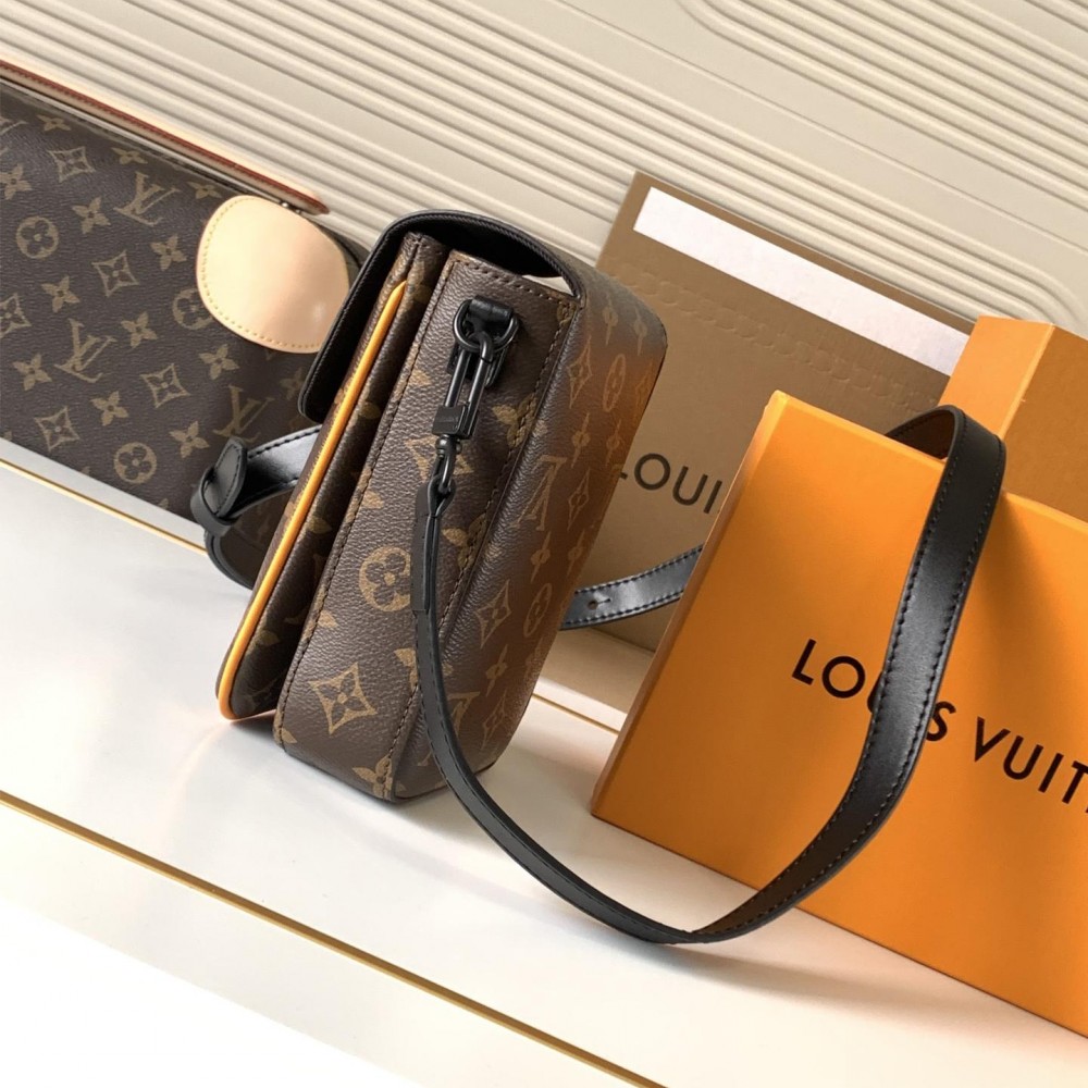 Louis Vuitton NIL Brown Dotted Canvas Messenger Bag Louis Vuitton NIL Brown Dotted Canvas Messenger Bag
