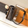 Louis Vuitton NIL Brown Dotted Canvas Messenger Bag Louis Vuitton NIL Brown Dotted Canvas Messenger Bag