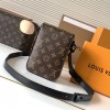 Louis Vuitton NIL Brown Dotted Canvas Messenger Bag Louis Vuitton NIL Brown Dotted Canvas Messenger Bag