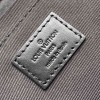 Louis Vuitton AVENUE series pure black checkerboard texture leather shoulder bag Louis Vuitton AVENUE series pure black checkerboard texture leather shoulder bag
