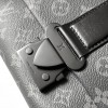 Louis Vuitton AVENUE series pure black checkerboard texture leather shoulder bag Louis Vuitton AVENUE series pure black checkerboard texture leather shoulder bag