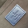 Louis Vuitton AVENUE series dark blue checkerboard textured leather shoulder bag Louis Vuitton AVENUE series dark blue checkerboard textured leather shoulder bag