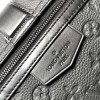 Louis Vuitton AVENUE series pure black canvas textured leather shoulder bag Louis Vuitton AVENUE series pure black canvas textured leather shoulder bag