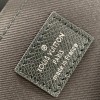 Louis Vuitton AVENUE series pure black leather canvas textured shoulder bag Louis Vuitton AVENUE series pure black leather canvas textured shoulder bag
