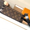 Louis Vuitton Soft Trunk black and brown contrast leather and canvas textured tote Louis Vuitton Soft Trunk black and brown contrast leather and canvas textured tote