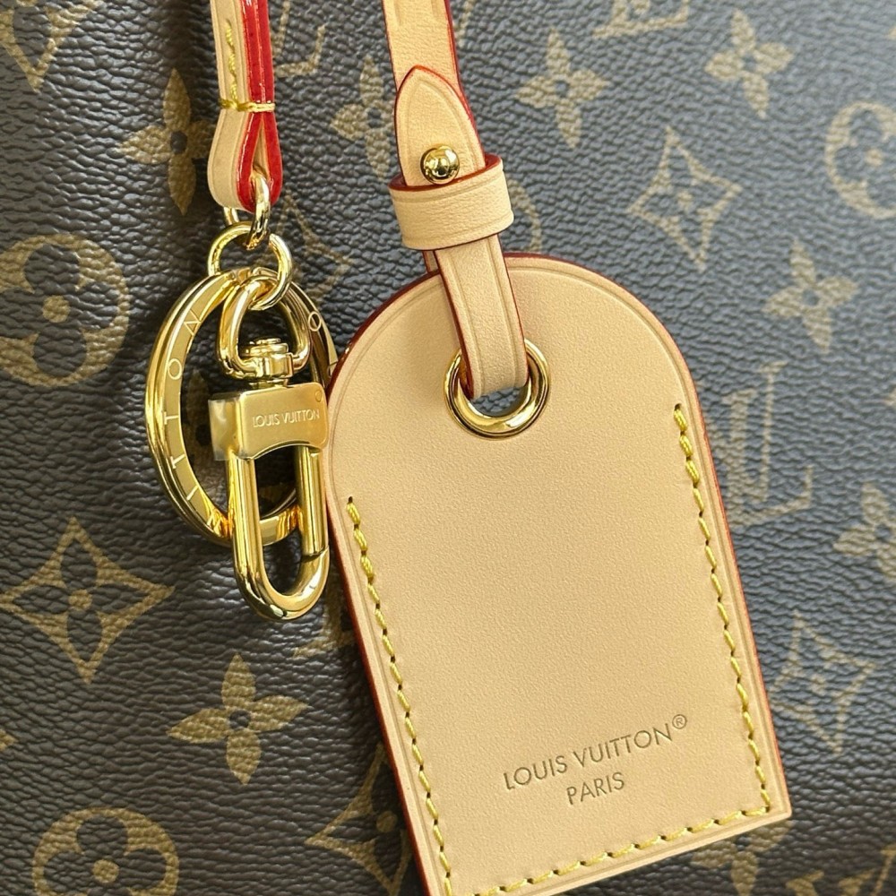 Louis Vuitton Again Classic Original Textured Canvas Tote Bag Louis Vuitton Again Classic Original Textured Canvas Tote Bag