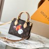 Louis Vuitton cartoon co-branded series classic monogram leather shoulder strap handbag Louis Vuitton cartoon co-branded series classic monogram leather shoulder strap handbag