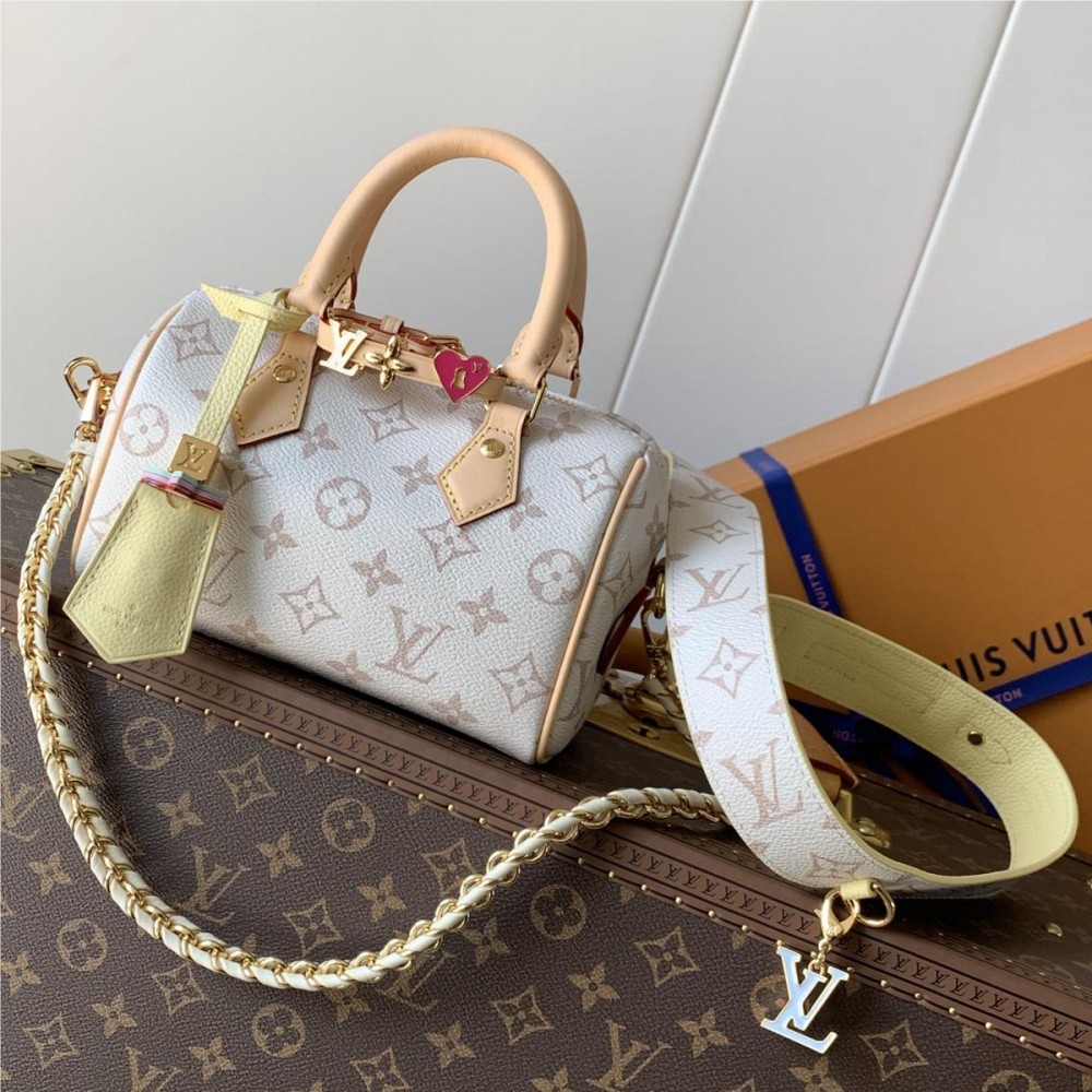 Louis Vuitton Speedy Monogram Leather 18CM