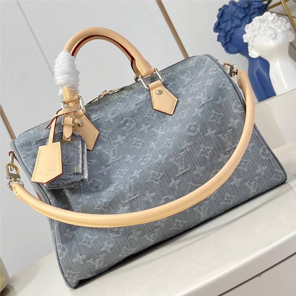 Louis Vuitton Takashi Murakami Collaboration Speedy Monogram Leather 30CM