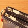 Louis Vuitton Neverfull Medium Leather Bag with Metal Chain Louis Vuitton Neverfull Medium Leather Bag with Metal Chain