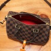 Louis Vuitton SPEEDY BANDOULIÈRE Classic Diamond Textured Leather Shoulder Bag Louis Vuitton SPEEDY BANDOULIÈRE Classic Diamond Textured Leather Shoulder Bag